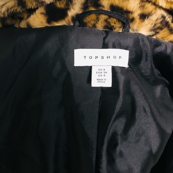 FAUX “CHEETAH” FUR COAT - Picture 6 of 7